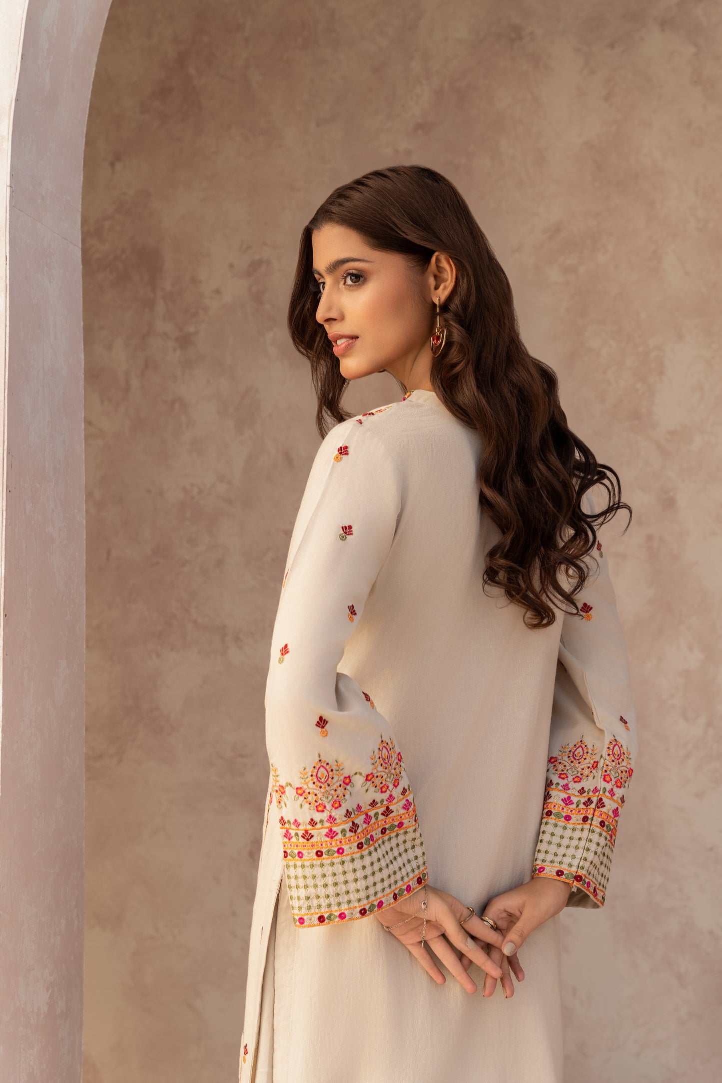 Noor-e-Bahaar - Off White - By Joray.pk