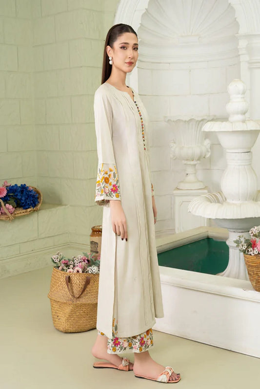 Noor-e-Gul - Ivory - By Joray.pk