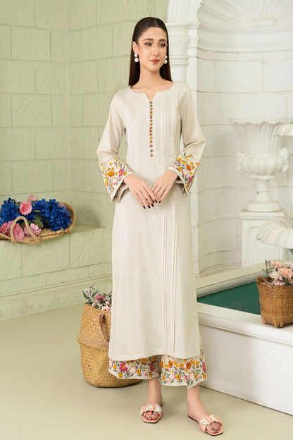 Noor-e-Gul - Ivory - By Joray.pk