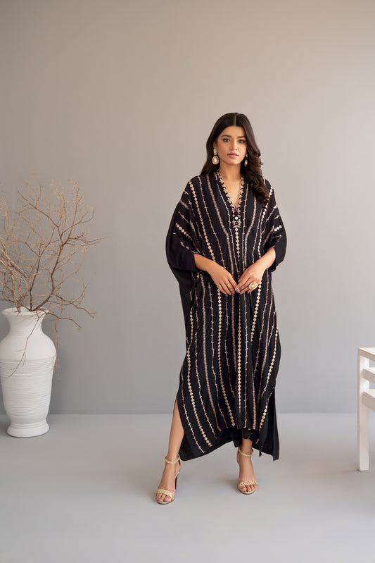 Siah Rang-e-Naz- Kaftan - By Joray.pk